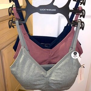 Lucky Brand 3 pack seamless comfort bra